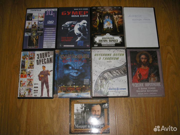 Диски DVD
