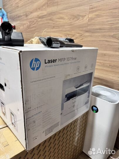 Продаю принтер мфу лазерное HP Laser MFP 137 fnw