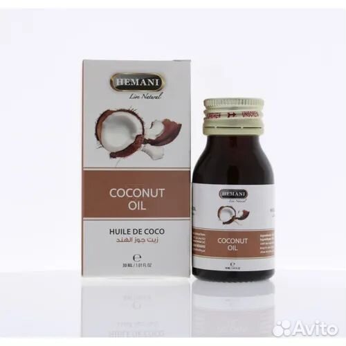 Hemani (coconut) Масло кокосовое 30ml