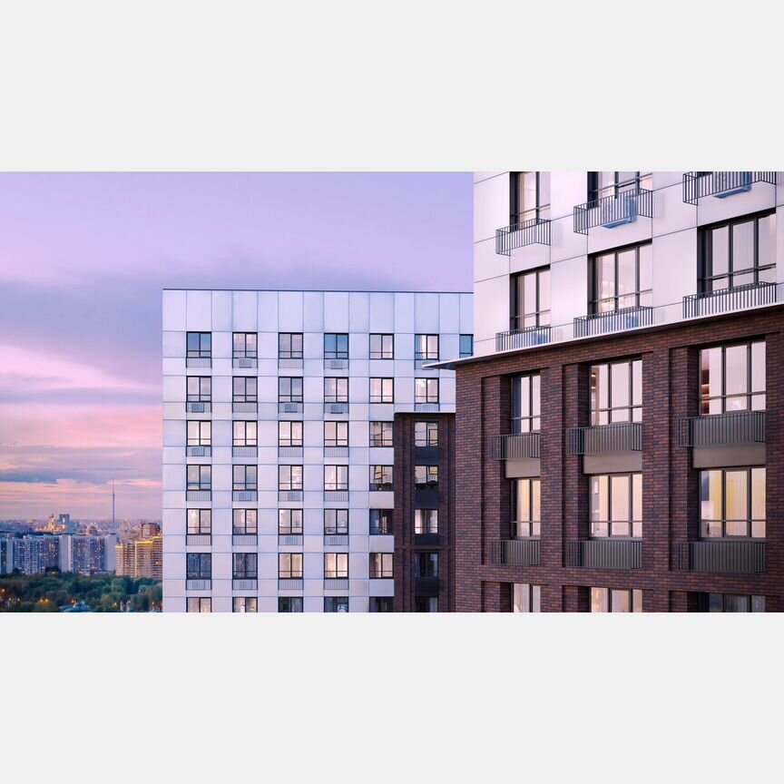 1-к. квартира, 41,4 м², 8/32 эт.