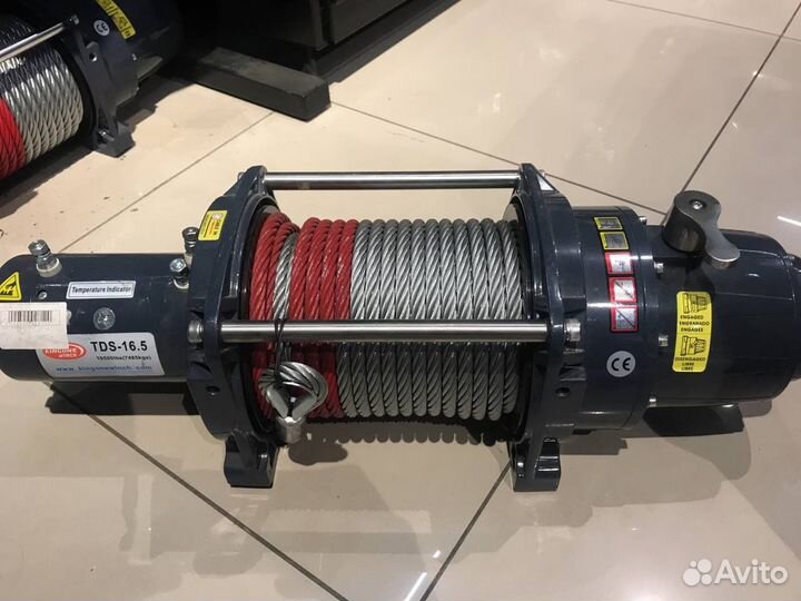 Лебедка электрическая 7,5 тонн 12v 16.5 lbs