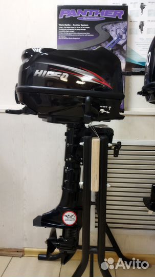 Четырёхтактный лод. мотор hidea HDF6HS (с баком)