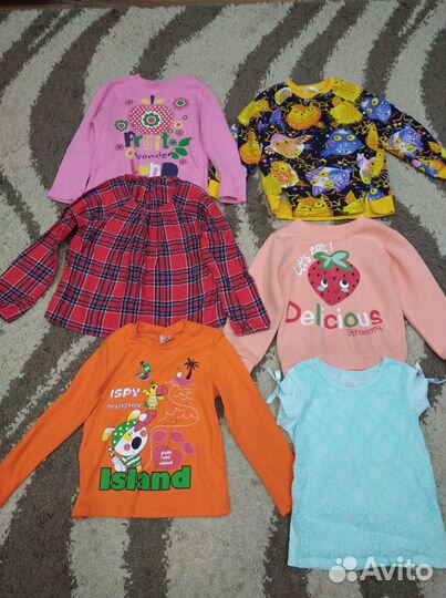 Вещи пакетом на девочку рост 98-104