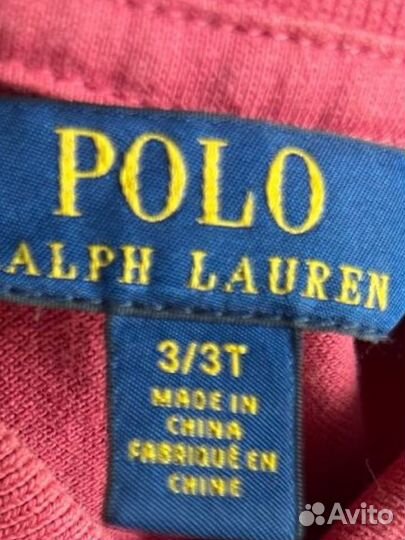 Платье и футболка Polo на девочку Оригинал