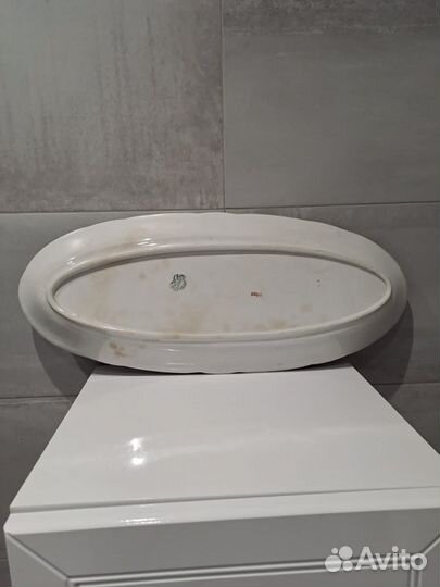 Блюдо старинное villeroy&boch