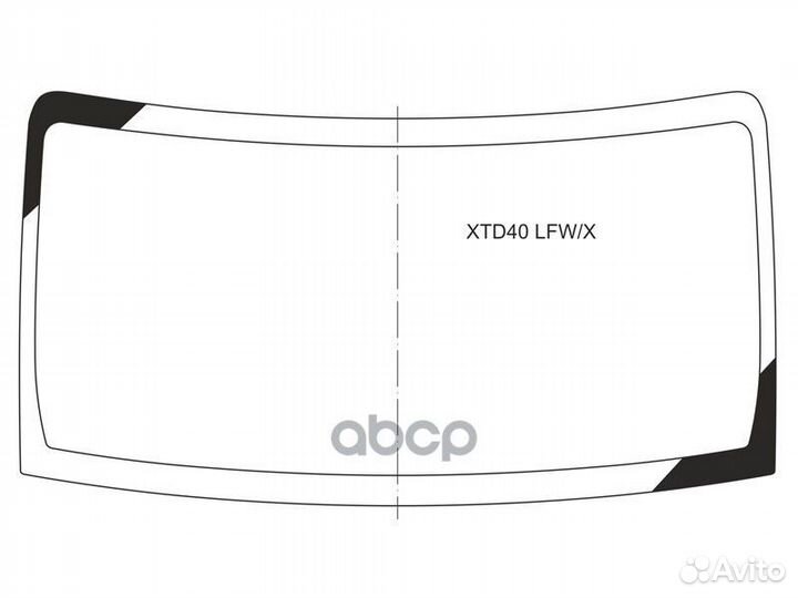 Стекло лобовое toyota lite/townace/daihatsu GRA