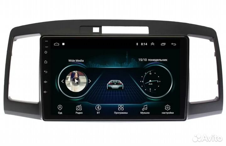 Toyota Premio Allion 2001-2007 Штатная магнитола