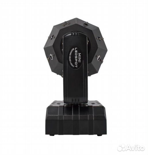 Вращающаяся голова «Грани», 16 3 Вт, rgbw, лазер