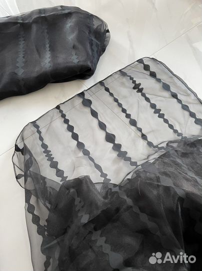 Тюль черный икеа