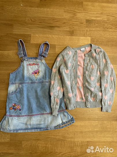 Пакет вещей на девочку 5-6 -7лет