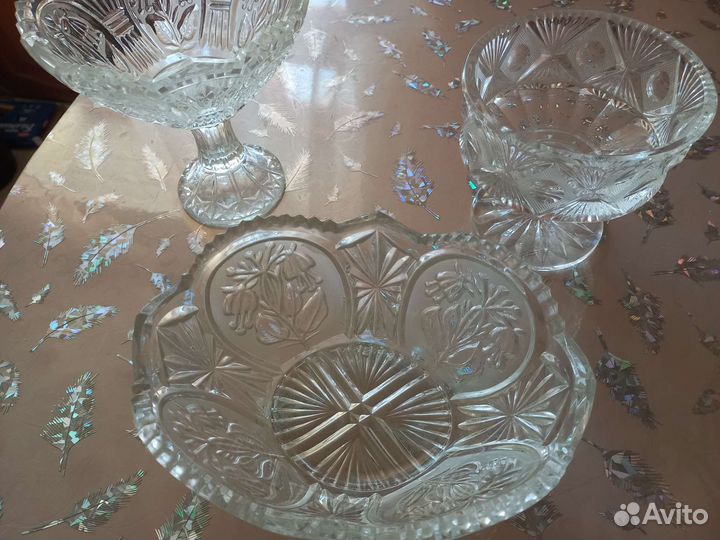 Хрустальная ваза