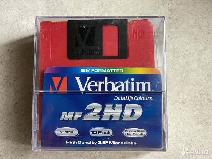 Дискеты Verbatim 3.5 новые в упаковке