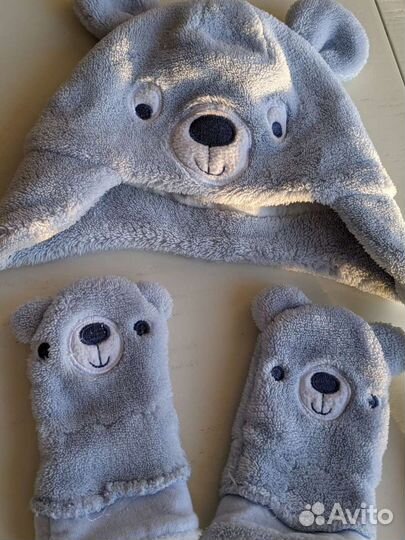 Шапка и варежки