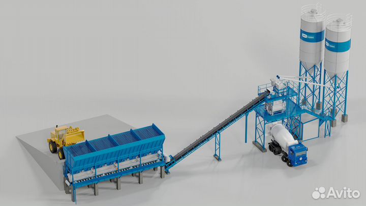 Бетонный завод kometa в наличии