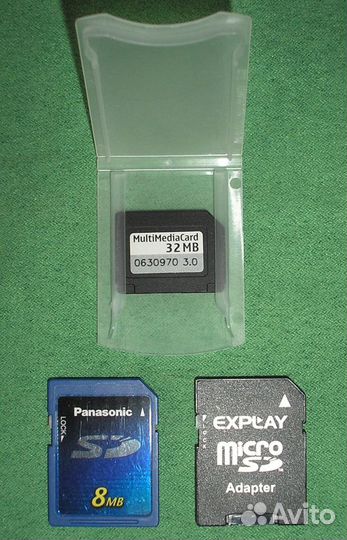 Карты памяти Transcend, MultiMedia, кейсы для карт