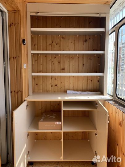 Шкаф с рольставнями на балкон по вашему эскизу