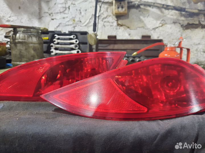 Hyundai ix 35 задние противотуманки