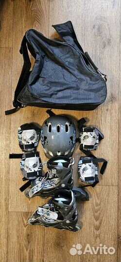 Роликовые коньки детские раздвижные