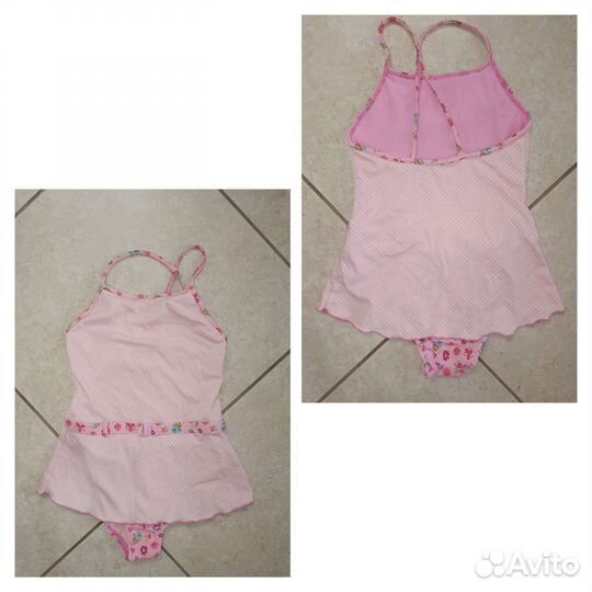 Купальники для плавания на девочку 4-5 лет 110см