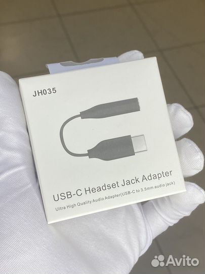 Переходник с type-c на наушники