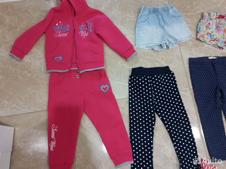 Детские вещи пакетом для девочек 92-98