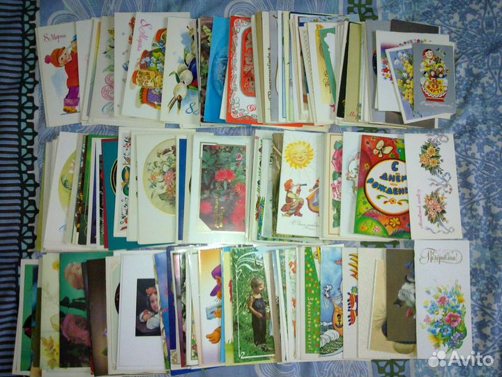 Открытки и Календарики Советские
