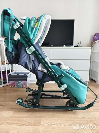 Коляска санки