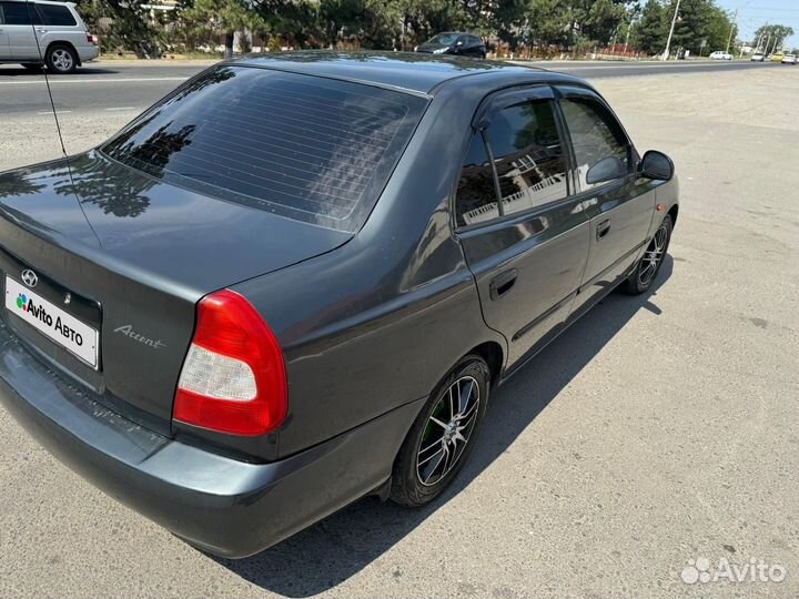 Hyundai Accent 1.5 AT, 2008, 181 001 км
