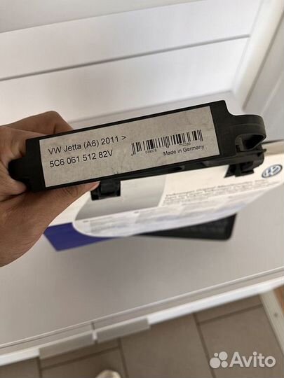 Коврики резиновые задние VW Jetta new