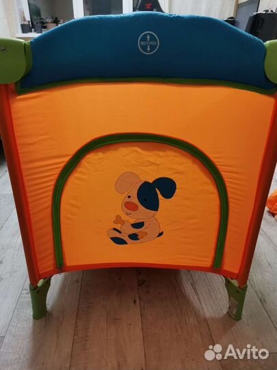 Детская кроватка манеж складная