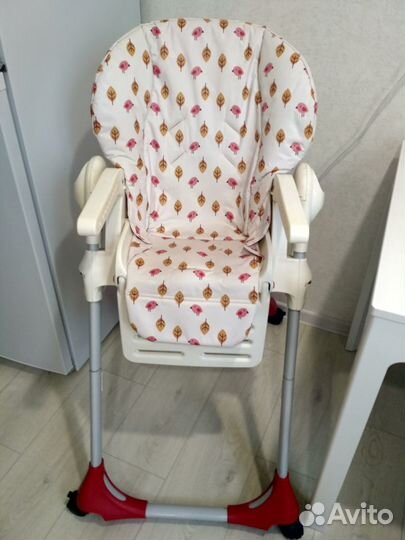 Стульчик для кормления chicco polly