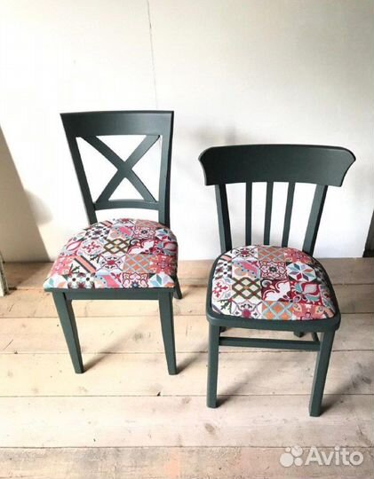 Перетяжка обивка стульев, ремонт