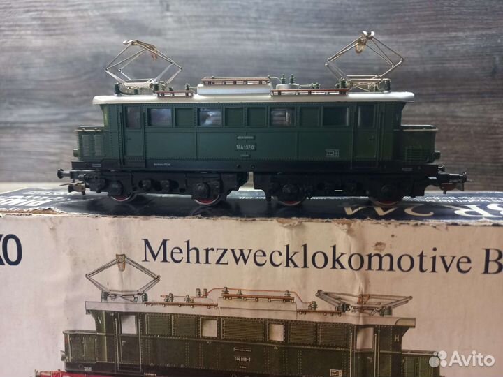 Электровоз Е 44 Piko,GDR,H0,16.5mm
