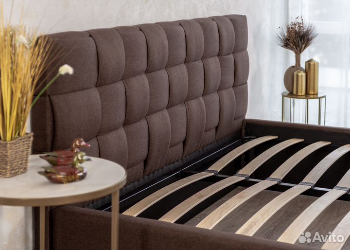 Кровать 160х200 Прованс коричневый