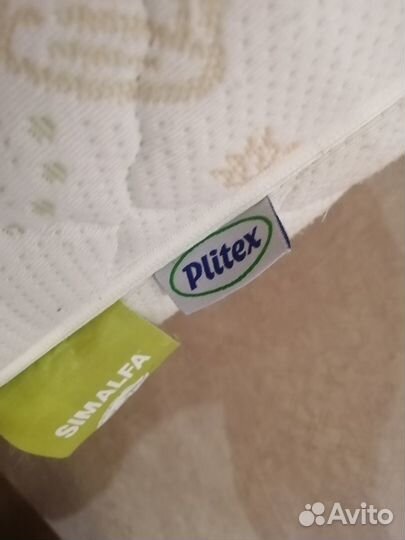 Матрас детский 120 60 plitex