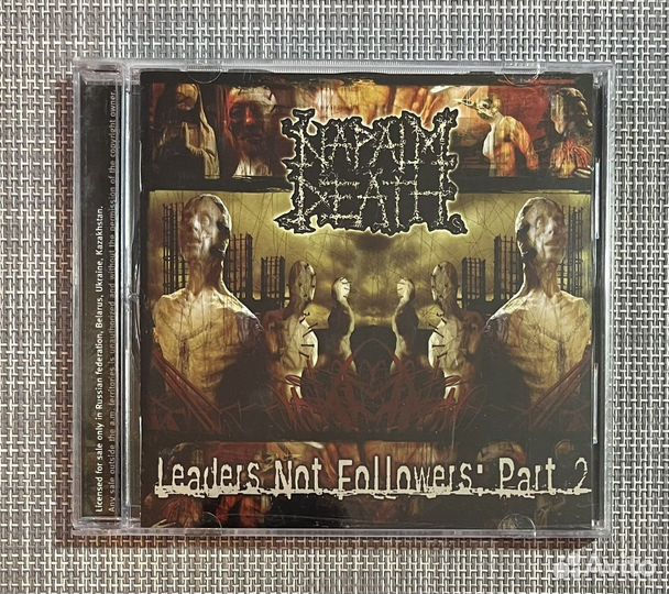 Napalm Death - Leaders Not Followers:Part2 CD Rus