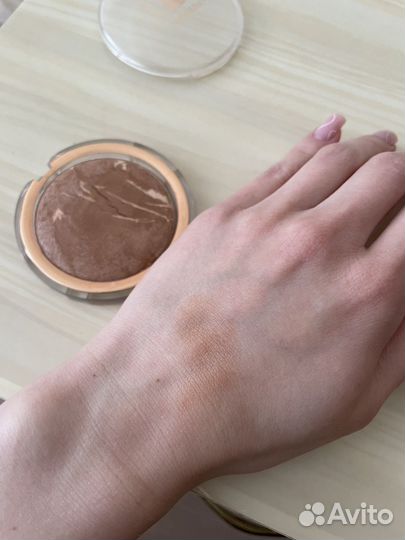 Палетка теней/хайлайтер/бронзер