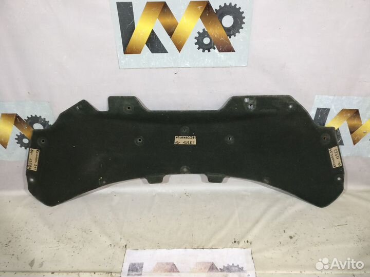 Ниссан Кашкай 2013- Обшивка капота 13987