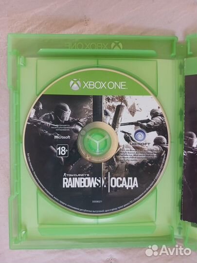 Диск для Xbox One Tom Clancy’s Rainbow Six Осада