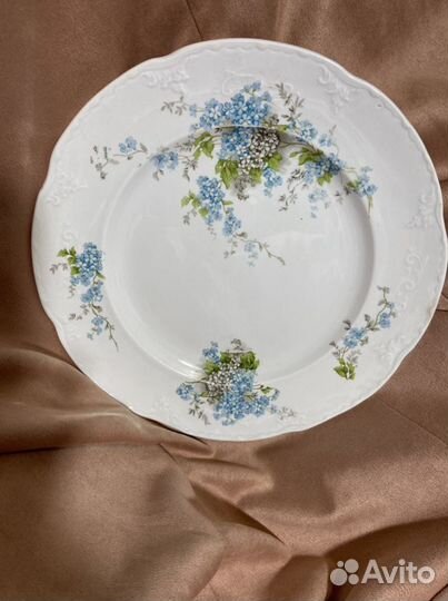 Тарелки кузнецова фарфор d23