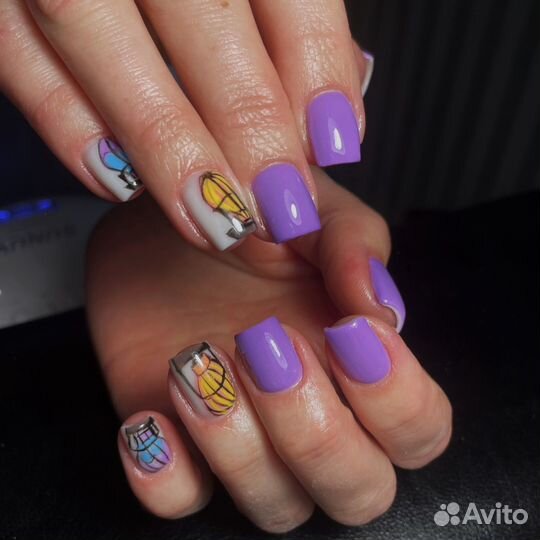 Коррекция и наращивание ногтей