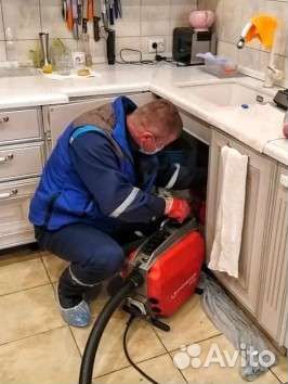 Промывка и прочистка канализационных труб