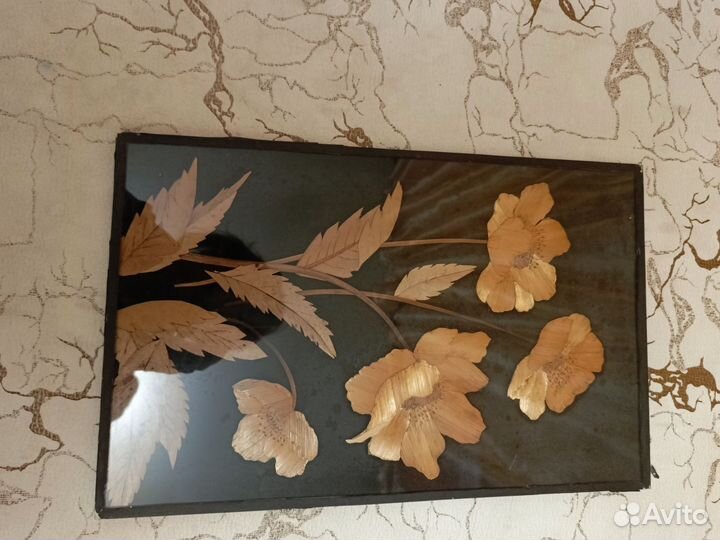 Картина из соломки