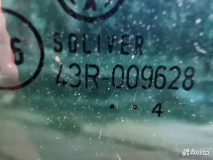 Стекло задней правой двери Пассат Б-5 + универсал