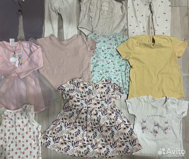 Детская одежда вещи пакетом на девочку
