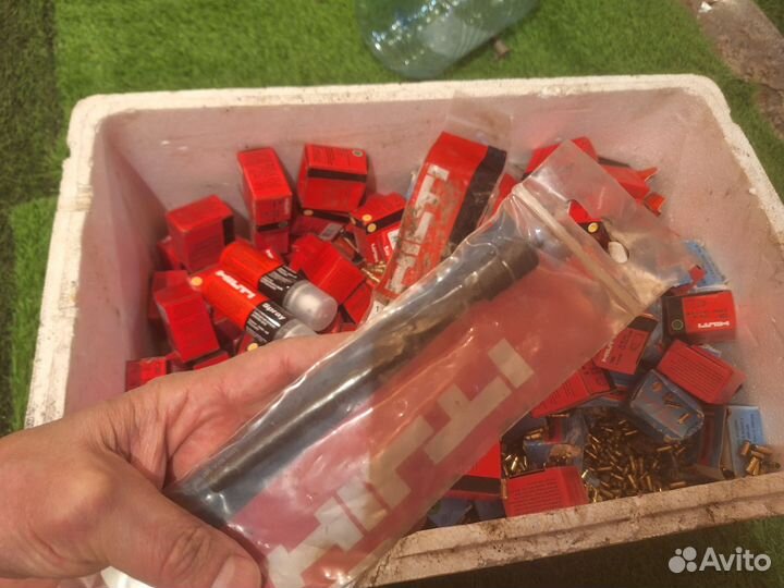 Монтажные патроны hilti желтые