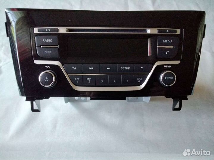 Штатная магнитолла nissan