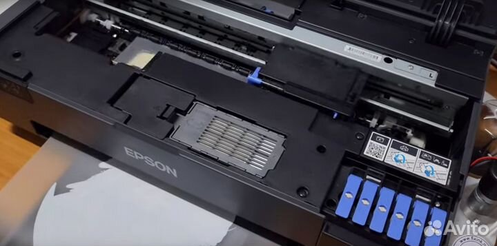 Принтер A3 Epson L18050 без чернил для фото и DTF