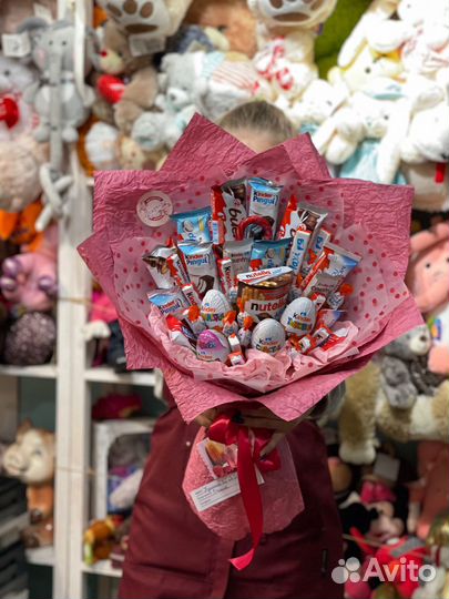 Съедобный букет (Киндер)