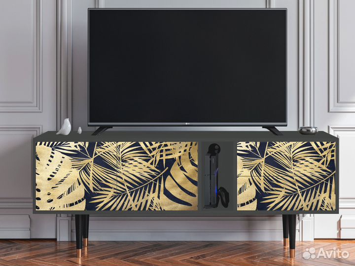 Тв-тумба T1 - Антрацит - Jungle Vibes